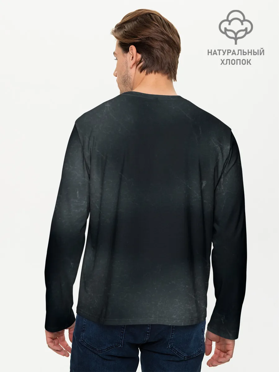 Мужской лонгслив базовый / WINNER WINNER chicken dinner