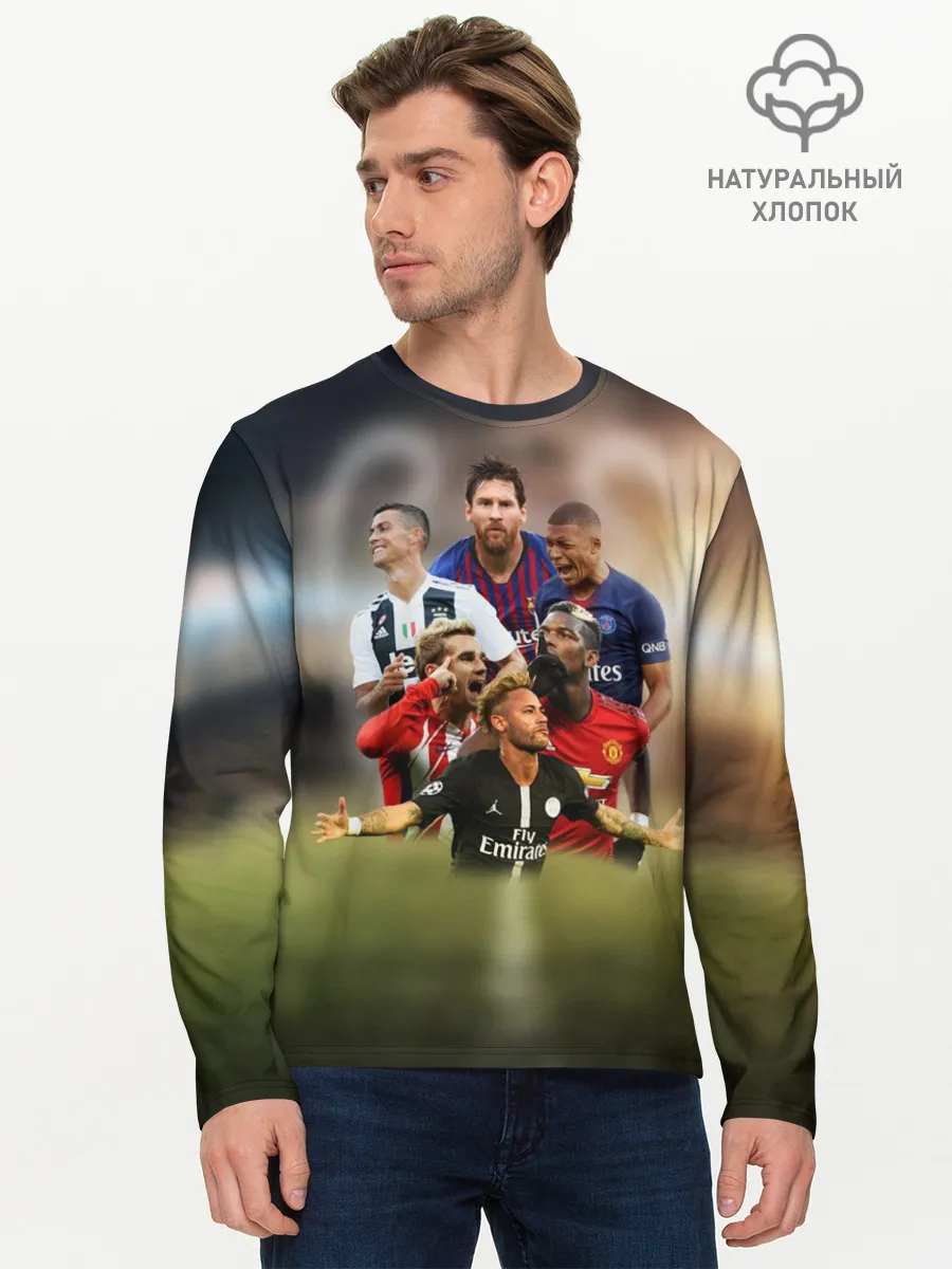 Мужской лонгслив базовый / Чемпионы