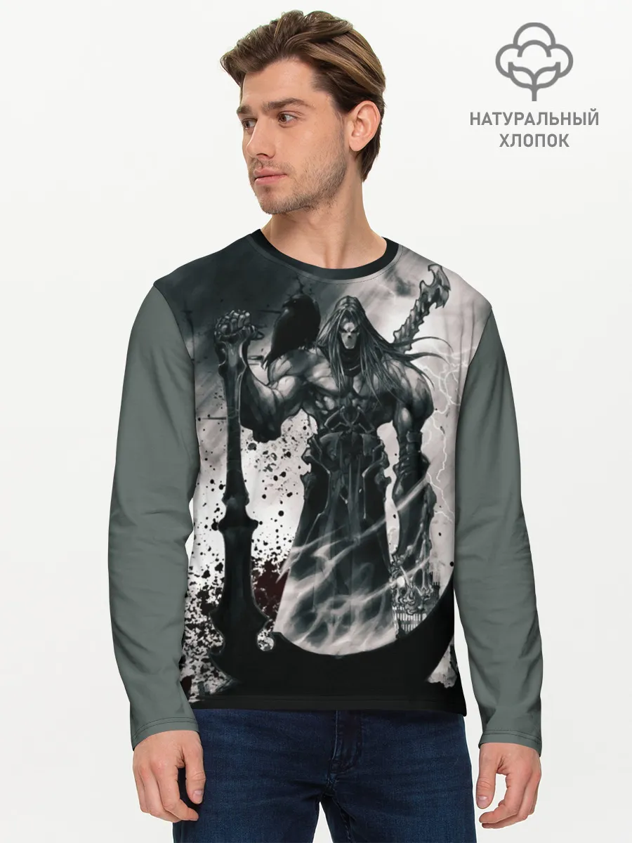 Мужской лонгслив базовый / DARKSIDERS