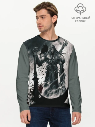 Мужской лонгслив базовый / DARKSIDERS