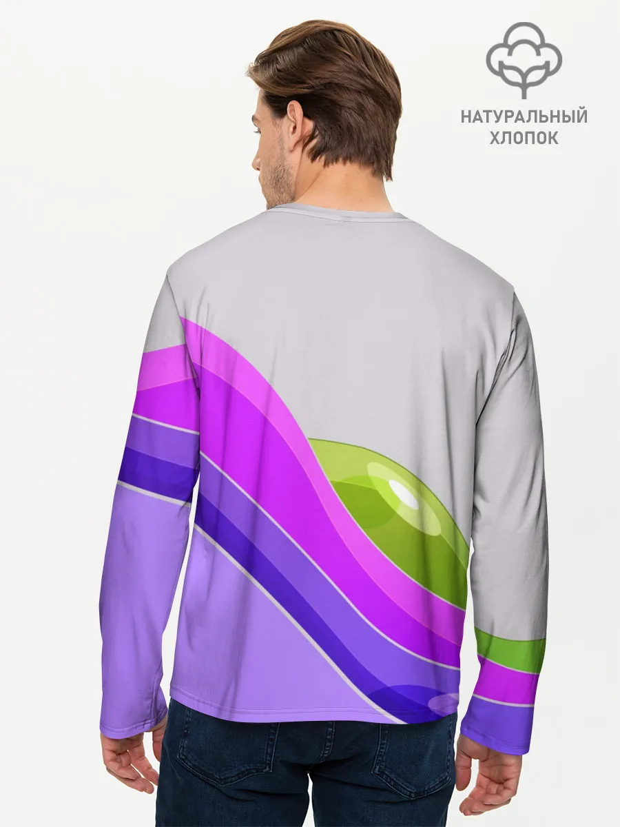 Мужской лонгслив базовый / Jojo Jotaro