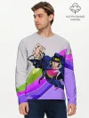 Мужской лонгслив базовый / Jojo Jotaro