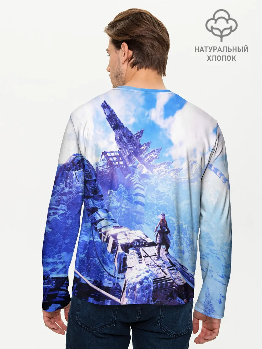 Мужской лонгслив базовый / Horizon Zero Dawn