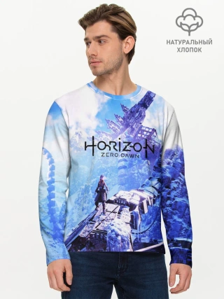 Мужской лонгслив базовый / Horizon Zero Dawn