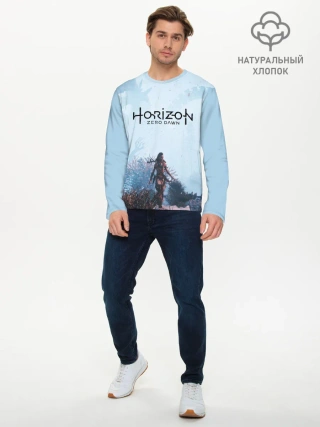 Мужской лонгслив базовый / Horizon Zero Dawn
