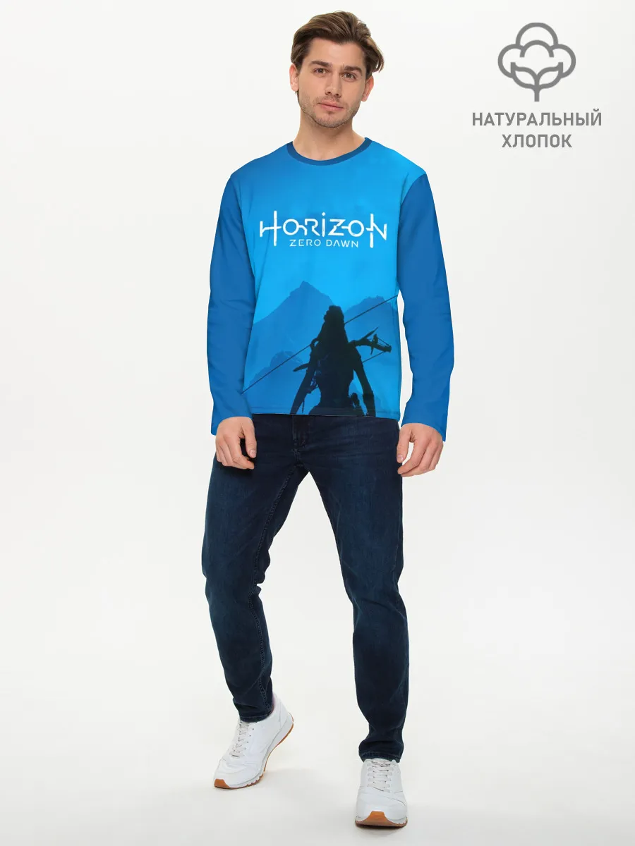 Мужской лонгслив базовый / HORIZON ZERO DAWN