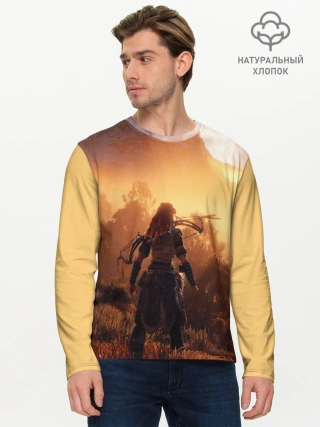 Мужской лонгслив базовый / HORIZON ZERO DAWN