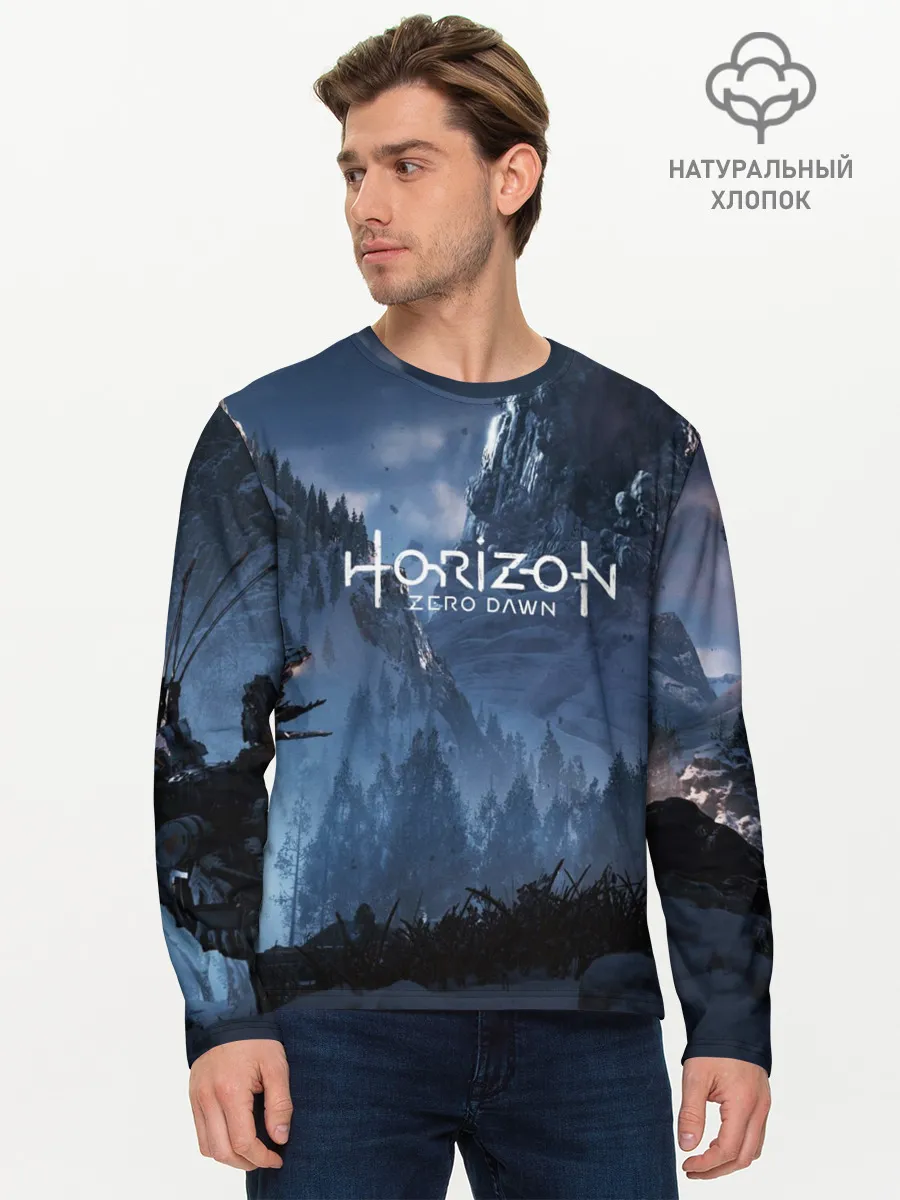 Мужской лонгслив базовый / HORIZON ZERO DAWN