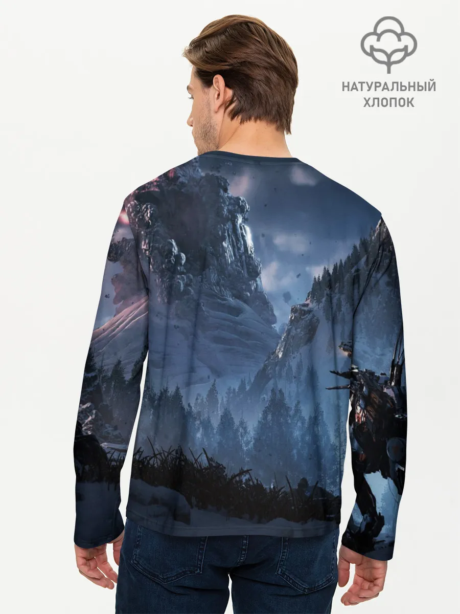 Мужской лонгслив базовый / HORIZON ZERO DAWN