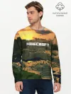 Мужской лонгслив базовый / MINECRAFT