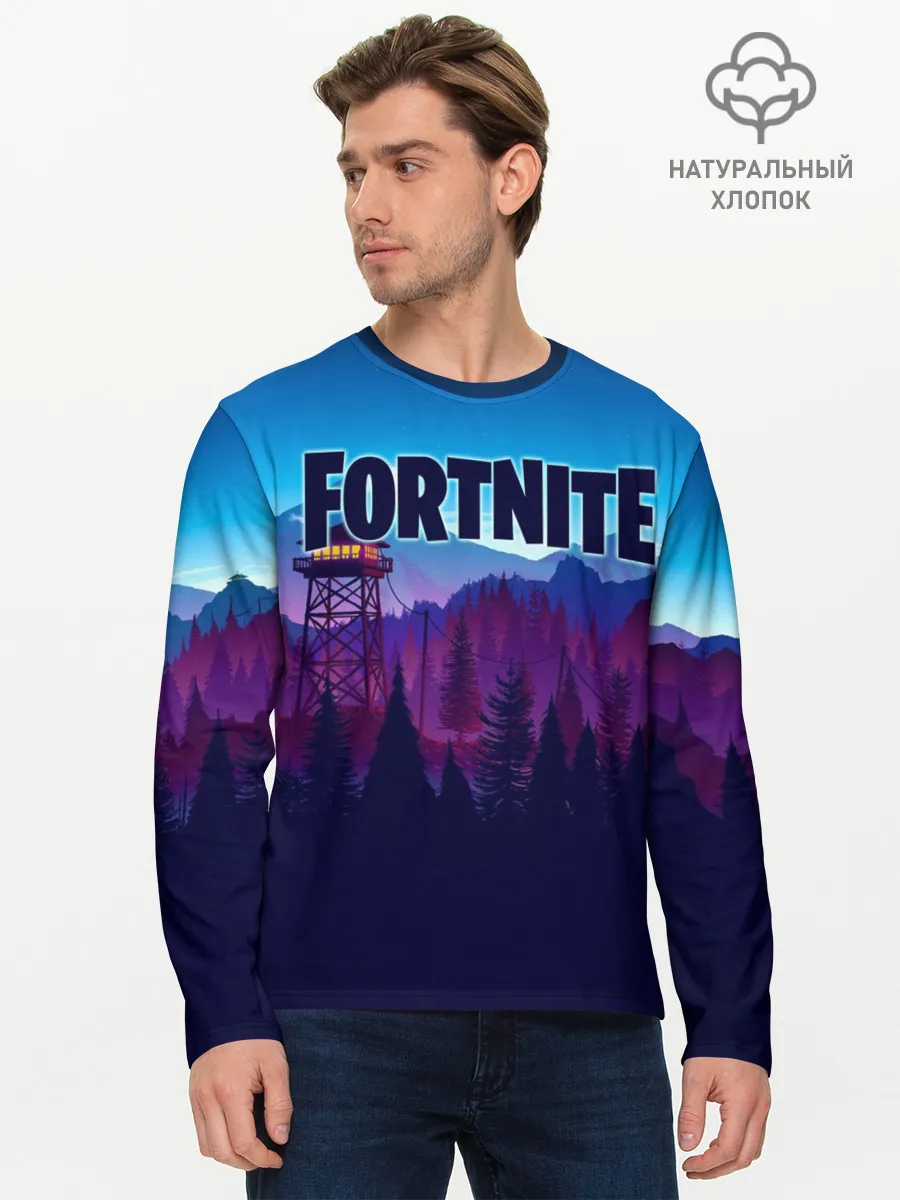 Мужской лонгслив базовый / Fortnite Save the World
