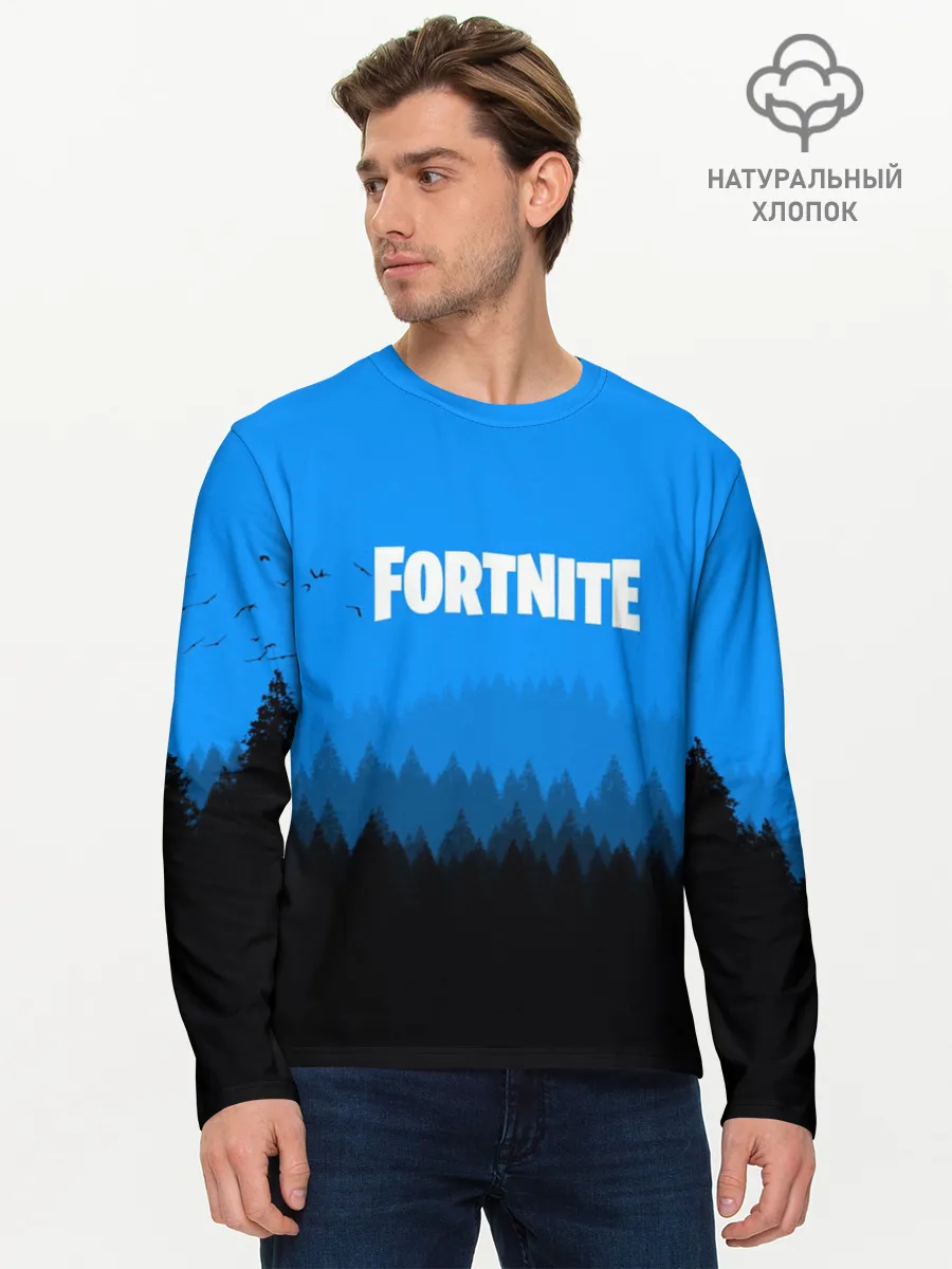 Мужской лонгслив базовый / Fortnite