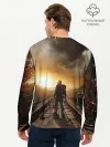 Мужской лонгслив базовый / Metro 2033 постапокалипсис