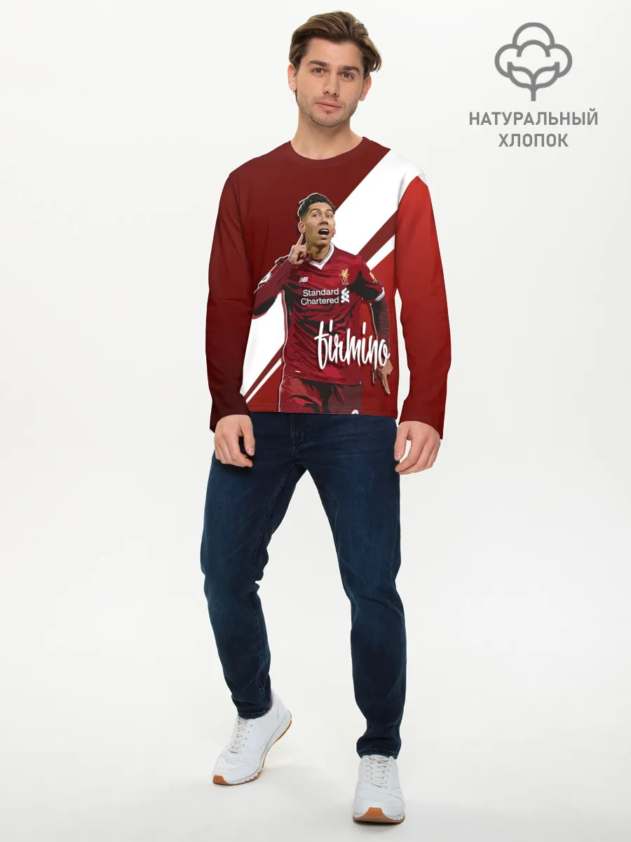 Мужской лонгслив базовый / Roberto Firmino