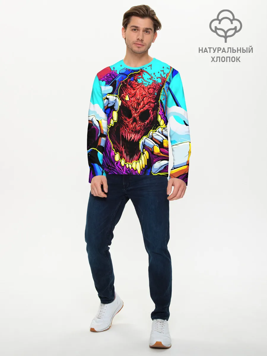 Мужской лонгслив базовый / HYPER BEAST