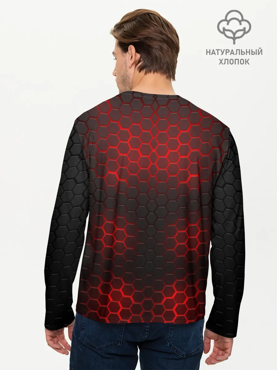 Мужской лонгслив базовый / СТАЛЬНАЯ БРОНЯ