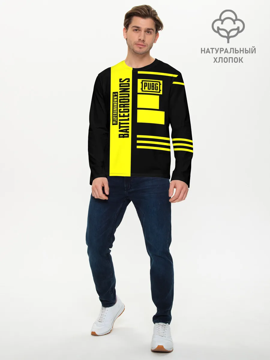 Мужской лонгслив базовый / PUBG Lifestyle