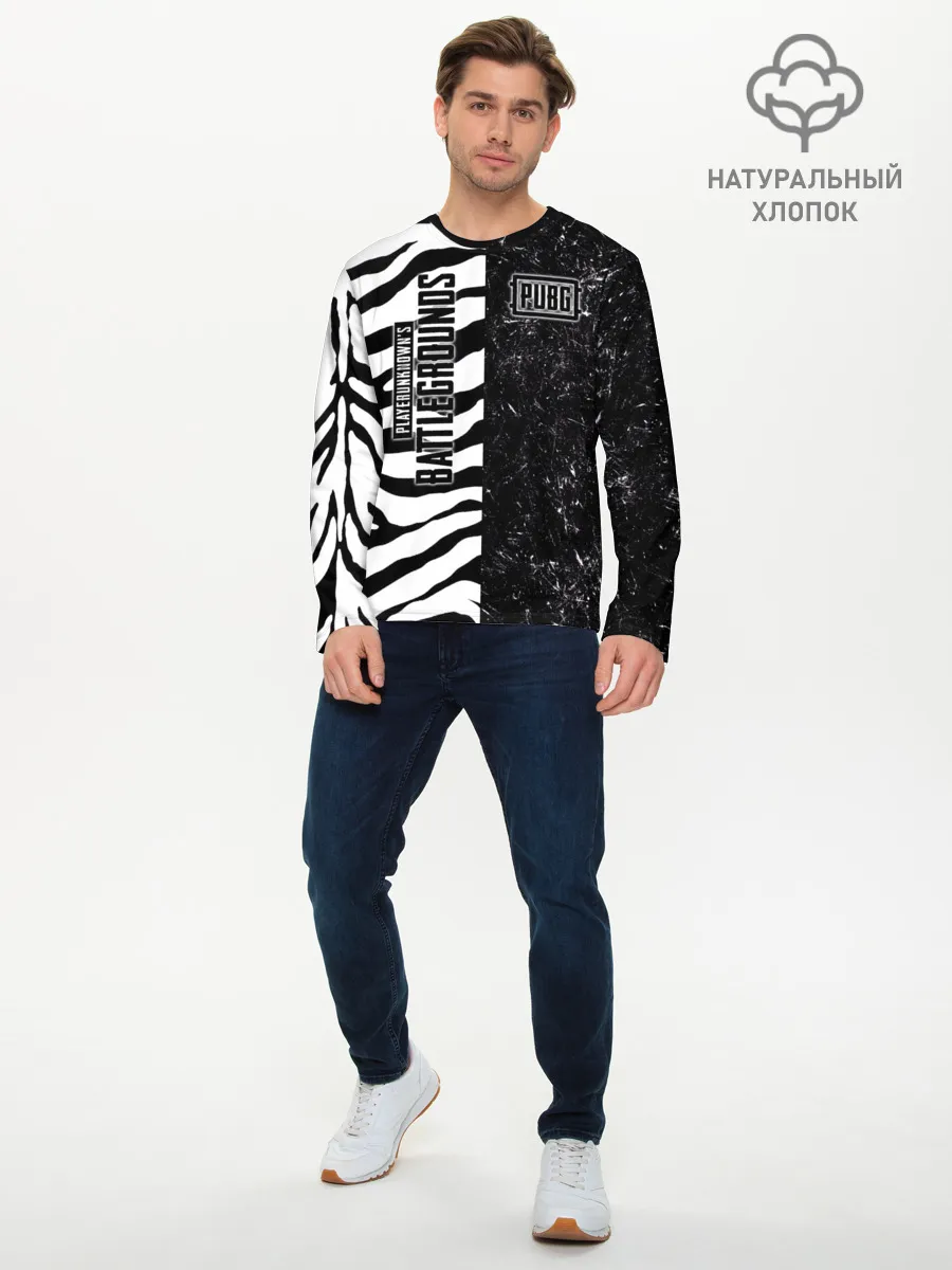 Мужской лонгслив базовый / PUBG Lifestyle