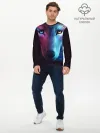 Мужской лонгслив базовый / NEON WOLF | НЕОНОВЫЙ ВОЛК