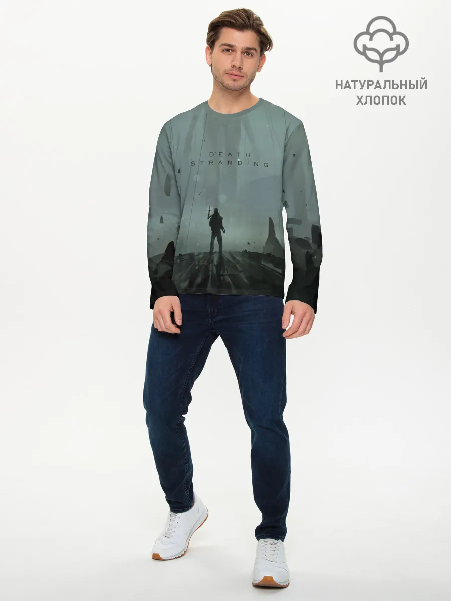 Мужской лонгслив базовый / Death Stranding