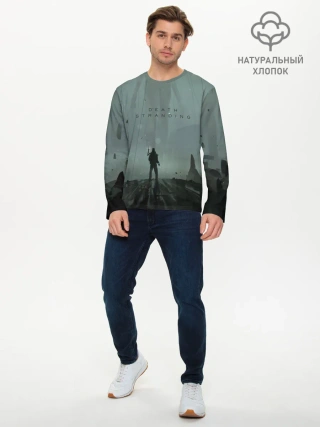 Мужской лонгслив базовый / Death Stranding