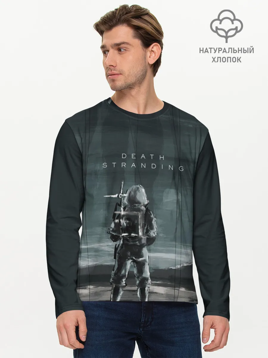 Мужской лонгслив базовый / Death Stranding