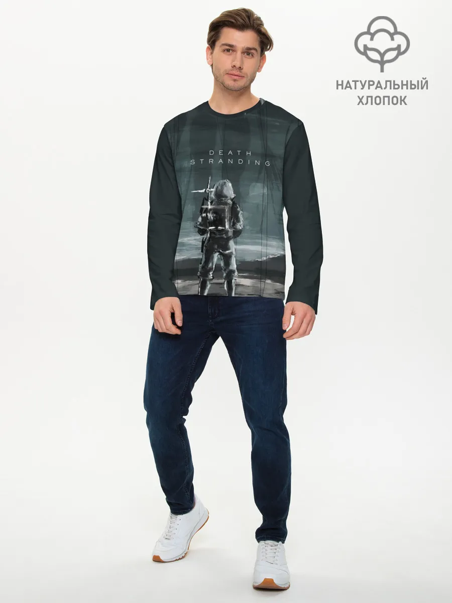 Мужской лонгслив базовый / Death Stranding