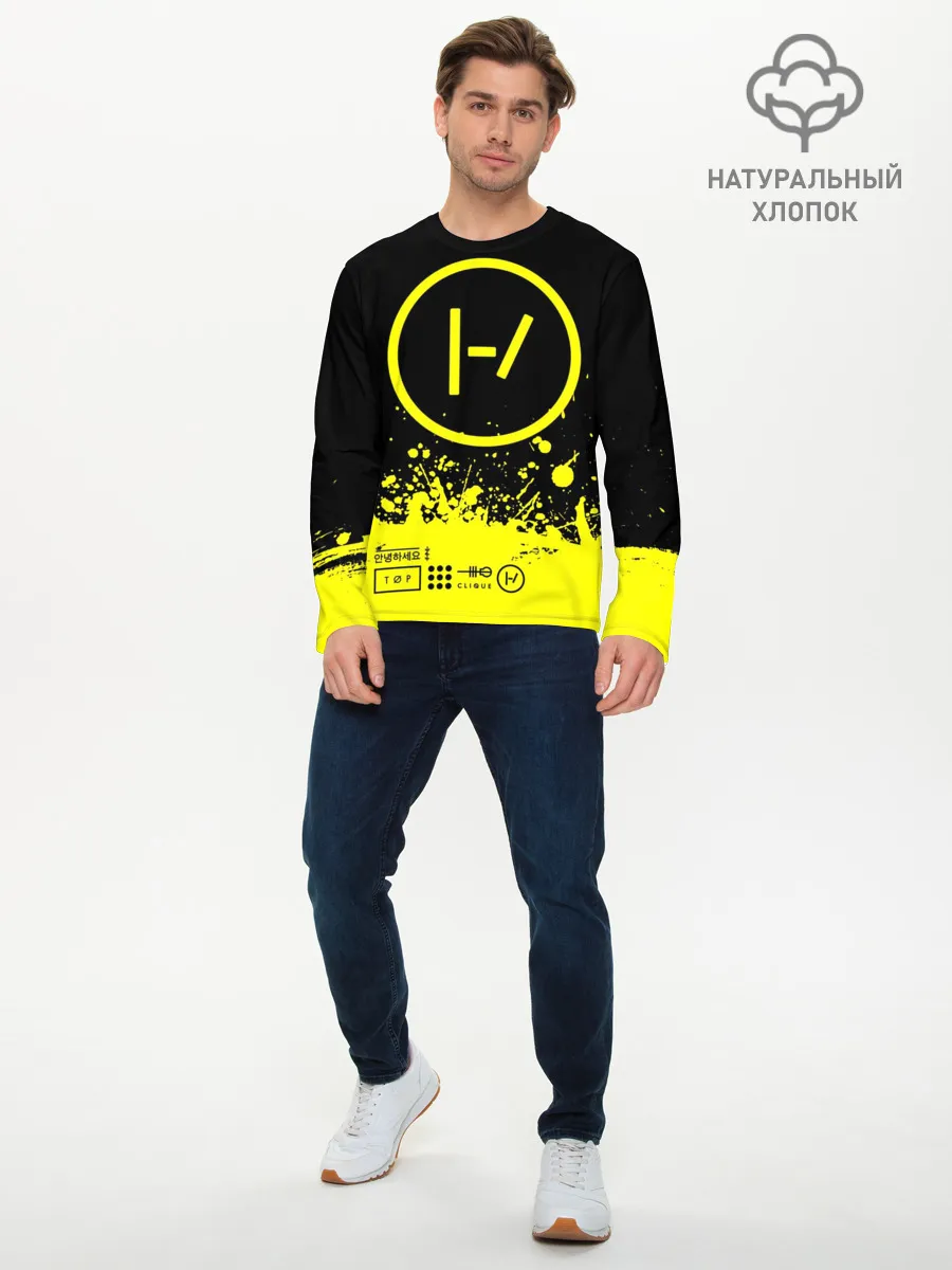 Мужской лонгслив базовый / Twenty One Pilots