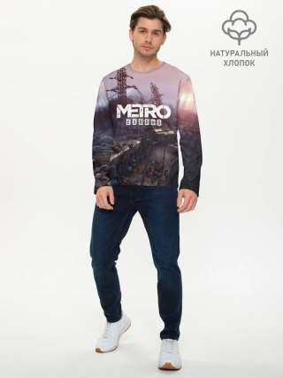 Мужской лонгслив базовый / Metro Exodus