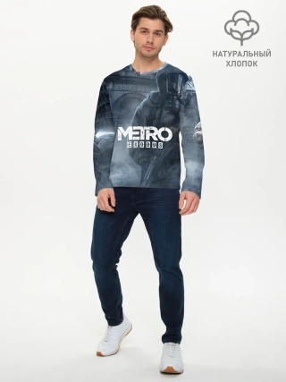 Мужской лонгслив базовый / Metro Exodus
