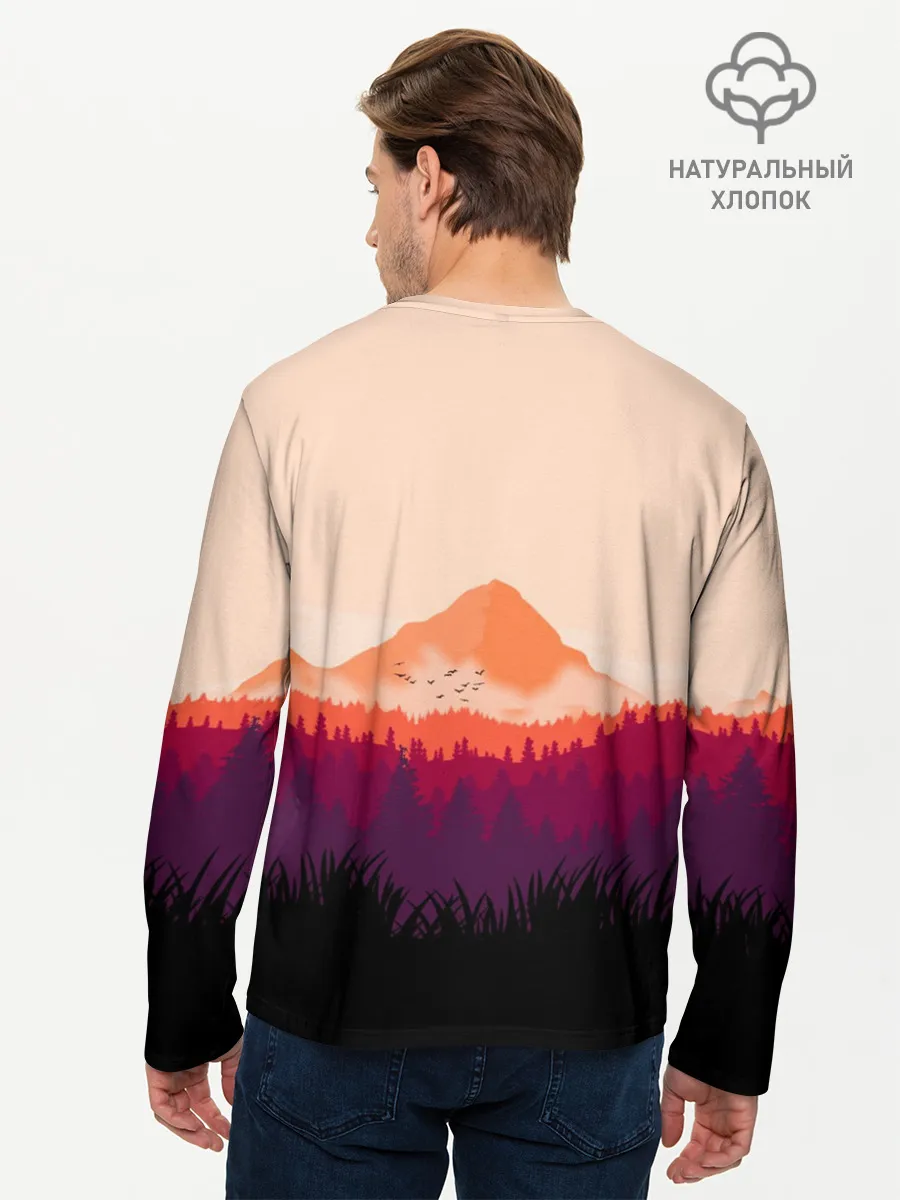 Мужской лонгслив базовый / Red Dead Redemption