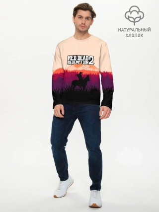 Мужской лонгслив базовый / Red Dead Redemption