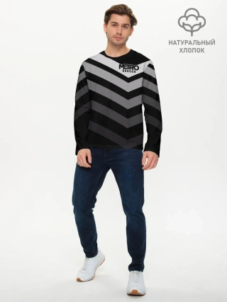 Мужской лонгслив базовый / Metro Exodus