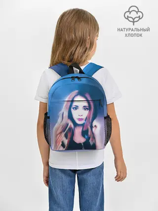Рюкзак детский / Девушка с большими глазами