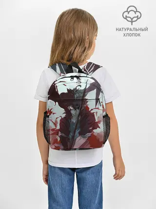 Рюкзак детский / Аста в режиме демона черный клевер