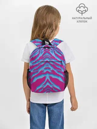 Рюкзак детский / Неоновая шкура тигра