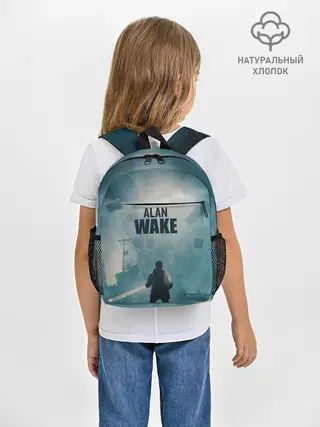 Рюкзак детский / Алан Уэйк арт