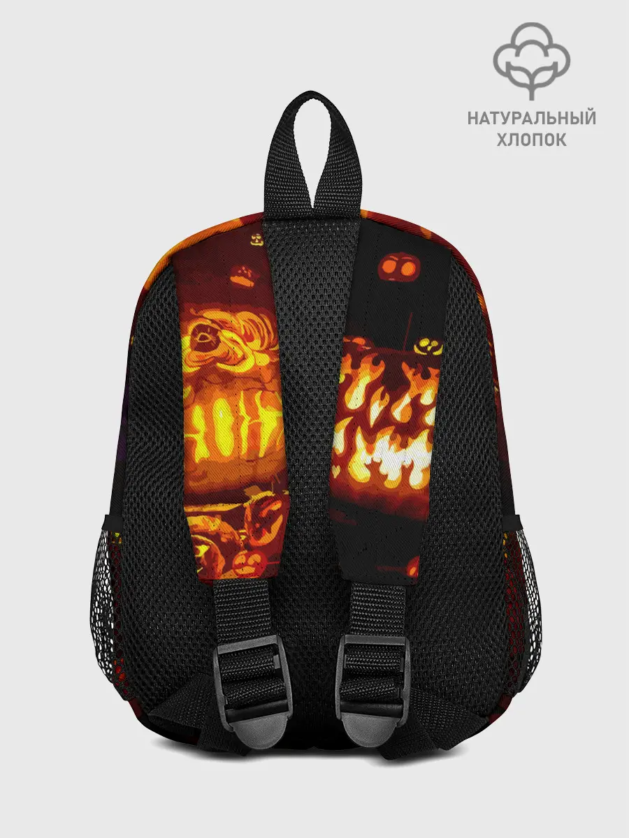 Рюкзак детский / Тыквы на Хэллоуин