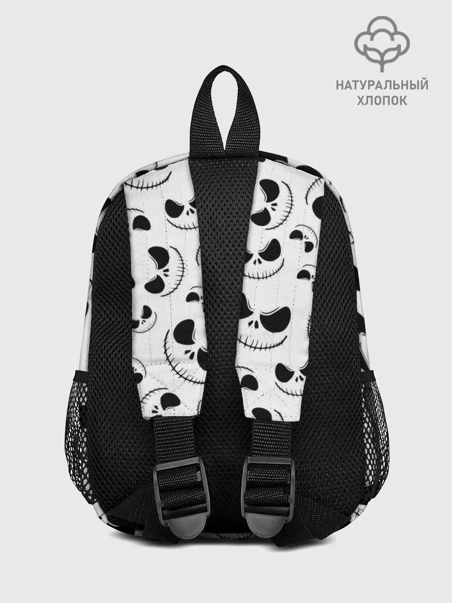 Рюкзак детский / Джек Скеллингтон паттерн лицо