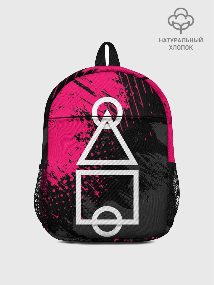 Рюкзак детский / Игра в кальмара | Логотип из интро