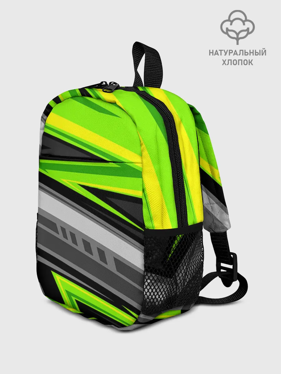 Рюкзак детский / Зеленые линии