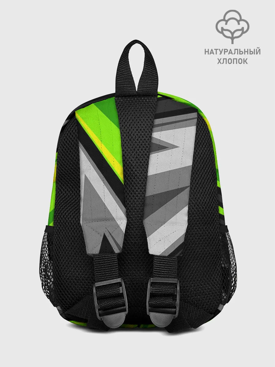 Рюкзак детский / Зеленые линии