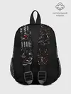 Рюкзак детский / ИТАЧИ УЧИХА ИЕРОГЛИФЫ гранж