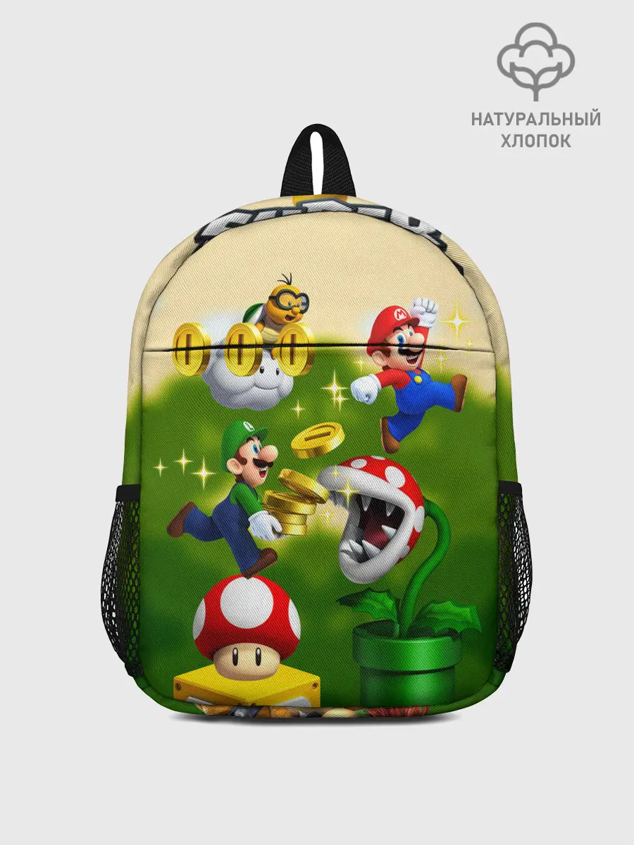 Рюкзак детский / Mario Coins