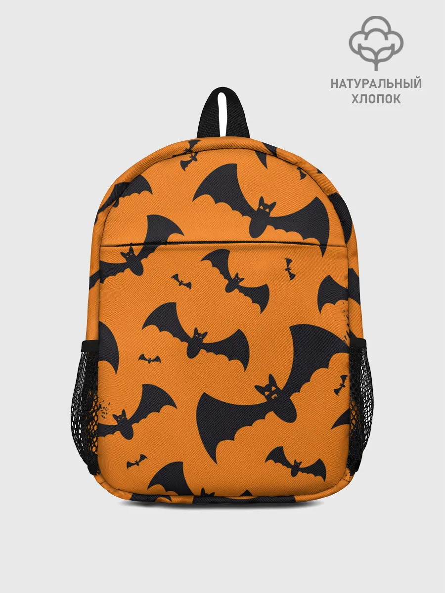 Рюкзак детский / ЛЕТУЧАЯ МЫШЬ В ДЕНЬ ХЭЛЛОУИНА