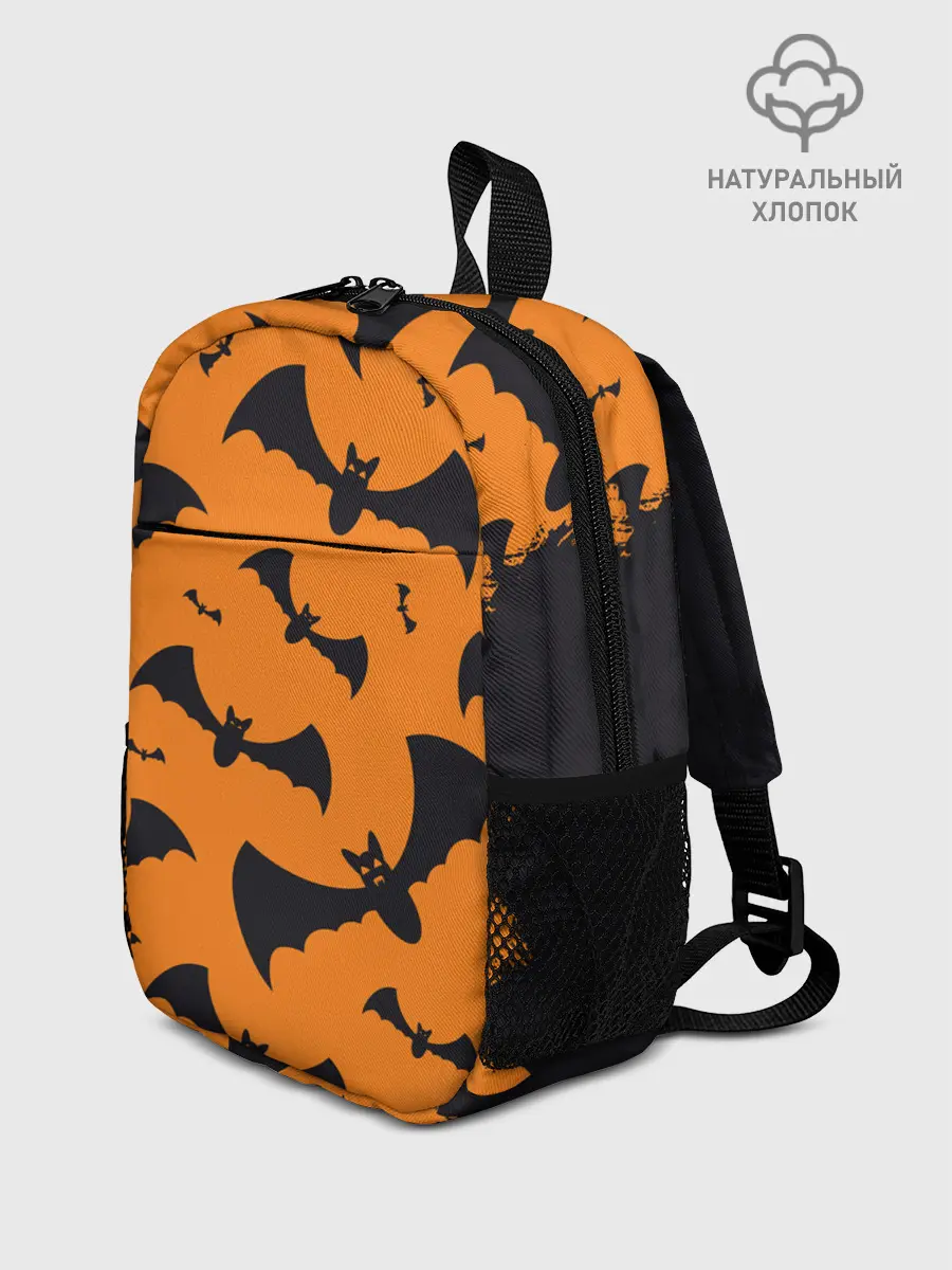 Рюкзак детский / ЛЕТУЧАЯ МЫШЬ В ДЕНЬ ХЭЛЛОУИНА