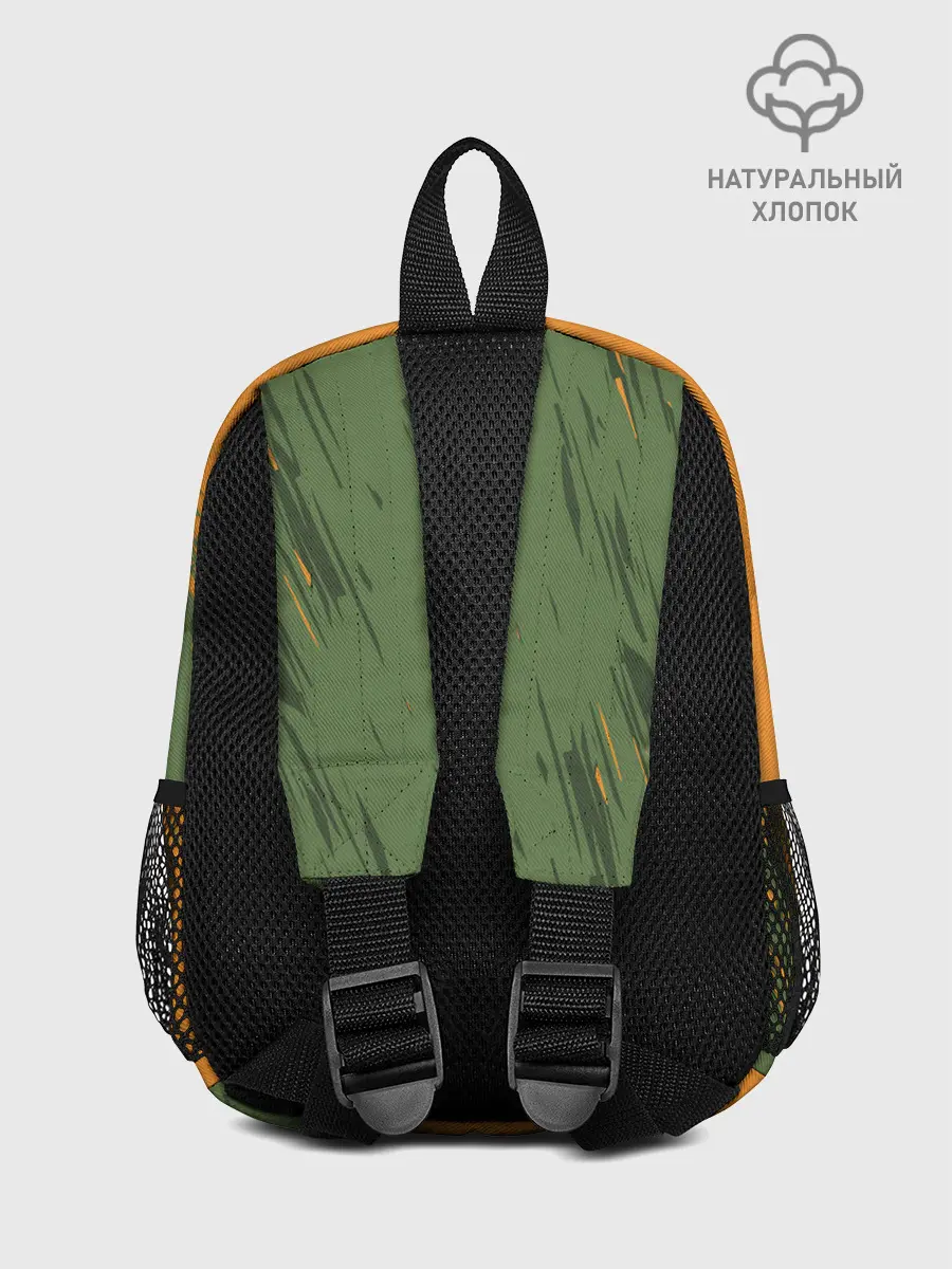 Рюкзак детский / Т-Рекс с тыквой в пасте | Хэллоуин