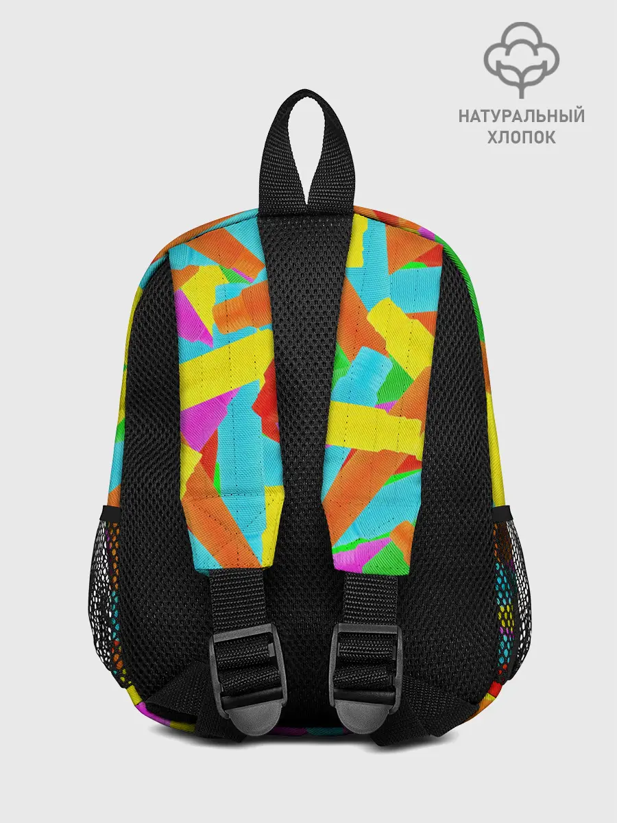 Рюкзак детский / Фон Цветные трубки Pop Tubes, Поп тубус