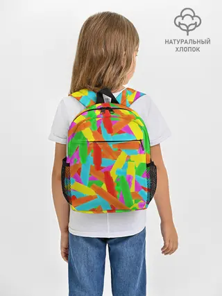 Рюкзак детский / Фон Цветные трубки Pop Tubes, Поп тубус