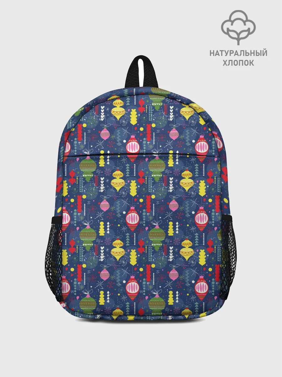 Рюкзак детский / Новогодние Ёлочные Игрушки